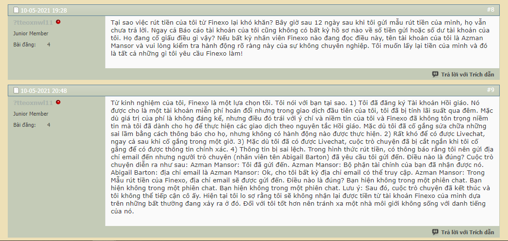 Cao-buoc-san-Finexo-lua-dao-khong-cho-rut-tien-phat-sinh-nhieu-phi-an