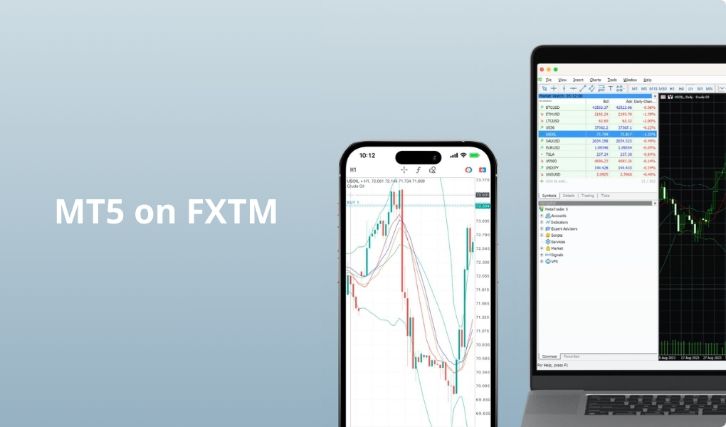 FXTM nhận nhiều đánh giá tích cực khi hỗ trợ cả MT4 và MT5.